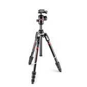 Manfrotto MKBFRTC4-BH Befree Advanced Carbon Fibre Travel Tripod Twist Ball Head (Black)