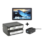 Feelworld S55 5.5" 4K On-camera Monitor Bundle