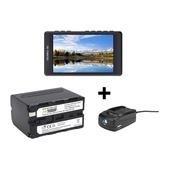 Feelworld FW450 4.5" 4K HDMI On-camera Monitor Bundle