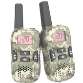 Crystal DBH03R Rechargeable 0.5W Handheld UHF CB Radio (Pair)
