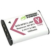 Wasabi Power Battery For Sony NP-BY1 and Sony HDR-AZ1 Action Camera Mini