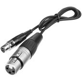 Saramonic SR-SM-C303 SmartMixer & CaMixer Replacement Mini-XLR (TA3) to 3-Pin XLR Female Microphone