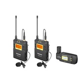 Saramonic UwMic9 UHF Wireless 2x Transmitters and 1x Receiver Lavalier Mic System