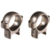 Burris Optics Zee Riflescope Rings (25.4mm, Steel, Low, Nickel)