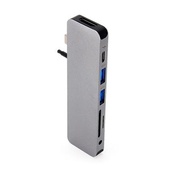 Hyper HyperDrive SOLO 7-in-1 USB-C Hub for MacBook, PC & Devices (Space Gray)