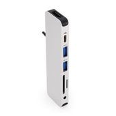 Hyper HyperDrive SOLO 7-in-1 USB-C Hub for MacBook, PC & Devices (Silver)