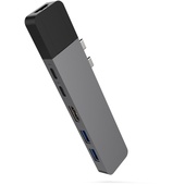 Hyper HyperDrive NET 6-in-2 Hub for USB-C MacBook Pro 13"/15" (Space Gray)