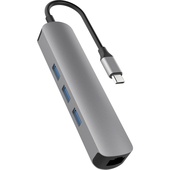 Hyper HyperDrive 6-in-1 USB-C Hub with 4K HDMI Output (Space Gray)