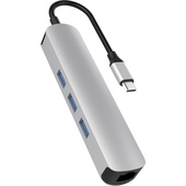 Hyper HyperDrive 6-in-1 USB-C Hub with 4K HDMI Output (Silver)