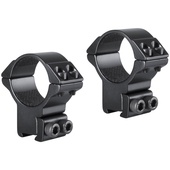Hawke Sport Optics 2-Piece Match Mount for 9-11mm Rails (30mm, High, Matte Black)