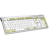 LogicKeyboard Telecom Keyboard for Competella Multimedia Attendant Operator System (US)