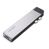 MiniX NEO C-D Pro USB-C Multi-port Adapter with Gigabit Ethernet for MacBook Air/Pro
