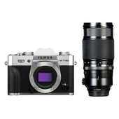 Fujifilm X-T30 Mirrorless Digital Camera (Silver) with XF 50-140mm f/2.8 R Lens