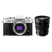 Fujifilm X-T30 Mirrorless Digital Camera (Silver) with XF 10-24mm f/4 R Lens