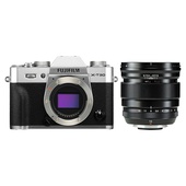 Fujifilm X-T30 Mirrorless Digital Camera (Silver) with XF 16mm f/1.4 R Lens