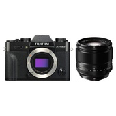 Fujifilm X-T30 Mirrorless Digital Camera with XF 56mm f/1.2 R Lens (Black)