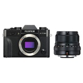 Fujifilm X-T30 Mirrorless Digital Camera with XF 23mm f/2 R Lens (Black)