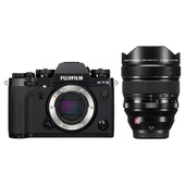 Fujifilm X-T3 Mirrorless Digital Camera with XF 8-16mm f/2.8 R Lens (Black)