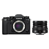 Fujifilm X-T3 Mirrorless Digital Camera with XF 16mm f/2.8 R Lens (Black)