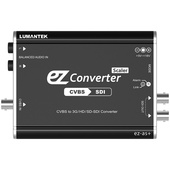 Lumantek CVBS to 3G/HD/SD-SDI Converter with Scaler