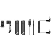Sennheiser XSW-D PORTABLE BASE SET Digital Camera-Mount Wireless Bodypack Microphone System(2.4 GHz)
