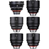 Rokinon Xeen 14, 24, 35, 50, 85, 135mm Cine 6 Lens Bundle with Case (Canon EF)
