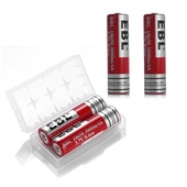 EBL 18650 Replacement Li-ion Batteries for Tilta Nucleus M (2-Pack)
