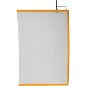 Matthews Open End Scrim White Artificial Silk 24x36"
