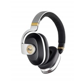 Blue Satellite Wireless Noise-Cancelling Headphones with Audiophile Amp (Black)