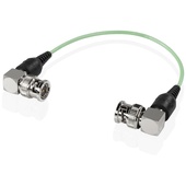 SHAPE 90-Degree Skinny BNC Cable 6" (Green)