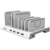 UNITEK 36W 4 Port USB Smart Charging Station.