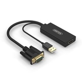 UNITEK VGA to HDMI Converter with Audio