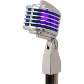Heil Sound The Fin Dynamic Cardioid Microphone (Chrome, Blue LED)
