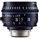 Zeiss CP.3 35mm T2.1 Compact Prime Lens (PL Mount, Feet)
