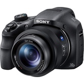 Sony DSCHX350 20.4MP CMOS 50x Zoom Digital Camera (Black)