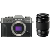 Fujifilm X-T30 Mirrorless Digital Camera (Charcoal) with XF 55-200mm f/3.5-4.8 R Lens (Black)
