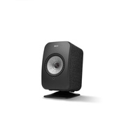 KEF LSX Aluminium Desk Pad (Black, Pair)