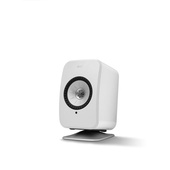 KEF LSX Aluminium Desk Pad (Silver, Pair)