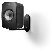 KEF LSX Aluminium Wall Bracket (Black, Pair)