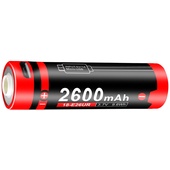 Klarus 18-E26UR Li-Ion Battery with Micro USB Charging (2600mAh, 3.7V)