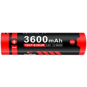 Klarus 18GT-E36UR Li-Ion Battery with Micro USB Charging 3600mAh ( For E1 flashlight )