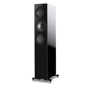KEF R7 Three Way Floor Standing Speakers (Black, Pair)