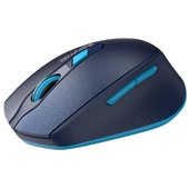 Promate Clix-6 Ergonomically Designed 2.4GHz Wireless Mouse (Blue)