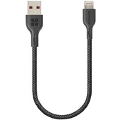 Promate USB to Lightning Connector Cable (Black, 25cm)