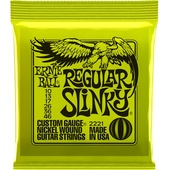 Ernie Ball Regular Slinky Nickel Wound Electric Guitar Strings (6-String Set, .010 - .046)