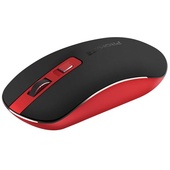 Promate Suave 2.4Ghz Wireless USB Mouse (Red)