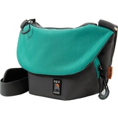 Ape Case Compact Tech Messenger Case (Gray & Teal)