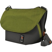 Ape Case Large Tech Messenger Case (Gray & Green)