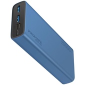 Promate Bolt-20 Smart Charging Power Bank with Dual USB Output (Blue)