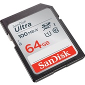 SanDisk 64GB Ultra SDXC UHS-I Memory Card